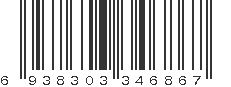 EAN 6938303346867
