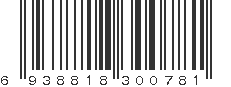 EAN 6938818300781
