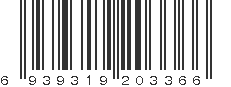 EAN 6939319203366