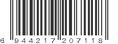 EAN 6944217207118