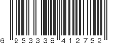 EAN 6953338412752