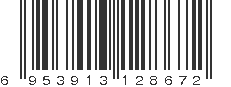 EAN 6953913128672