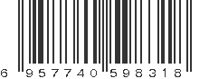 EAN 6957740598318