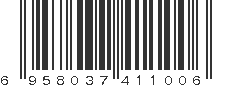 EAN 6958037411006