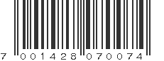 EAN 7001428070074