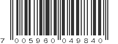 EAN 7005960049840