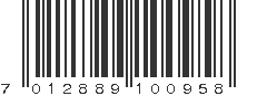 EAN 7012889100958