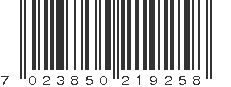 EAN 7023850219258