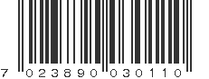 EAN 7023890030110