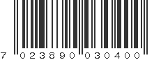 EAN 7023890030400