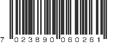 EAN 7023890060261