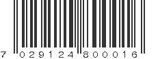 EAN 7029124800016