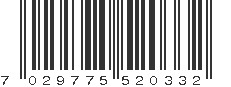 EAN 7029775520332