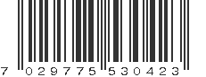 EAN 7029775530423
