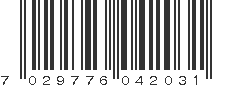 EAN 7029776042031