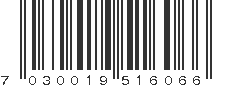 EAN 7030019516066