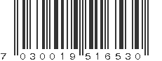 EAN 7030019516530