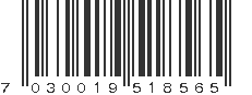 EAN 7030019518565