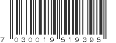 EAN 7030019519395