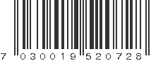 EAN 7030019520728