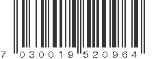 EAN 7030019520964