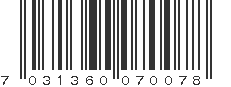 EAN 7031360070078