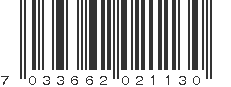 EAN 7033662021130