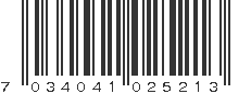 EAN 7034041025213