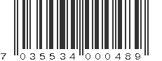 EAN 7035534000489