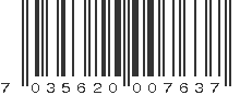 EAN 7035620007637