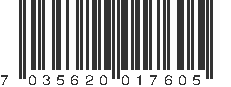 EAN 7035620017605