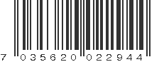 EAN 7035620022944