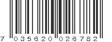 EAN 7035620026782