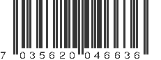 EAN 7035620046636