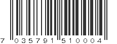 EAN 7035791510004