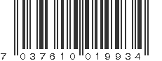 EAN 7037610019934