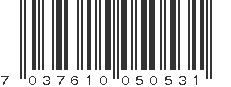 EAN 7037610050531