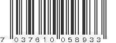 EAN 7037610058933