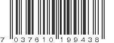 EAN 7037610199438