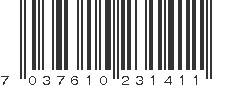 EAN 7037610231411