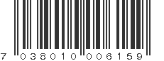EAN 7038010006159