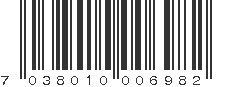 EAN 7038010006982