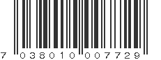 EAN 7038010007729