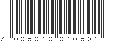 EAN 7038010040801