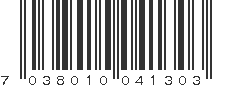 EAN 7038010041303