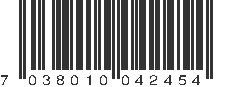 EAN 7038010042454