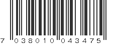 EAN 7038010043475