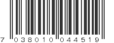 EAN 7038010044519