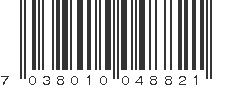 EAN 7038010048821