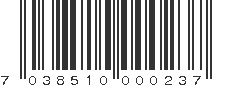 EAN 7038510000237